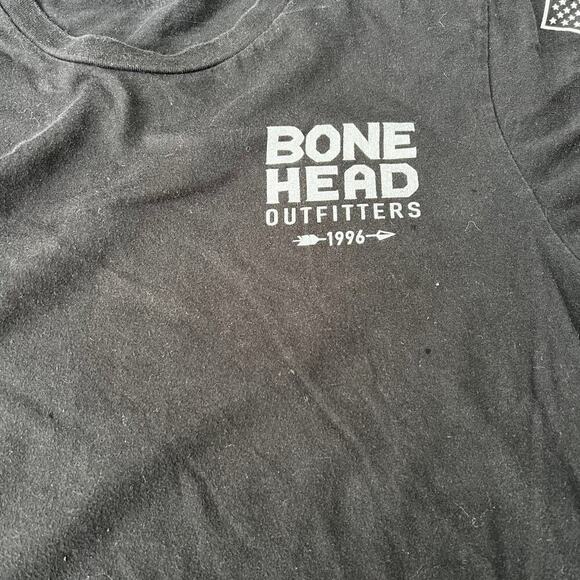 BONE HEAD OUTFITTERS 1996 T-shirt  black, Youth size M - Picture 1 of 3